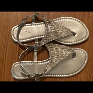 Sparkly sandals